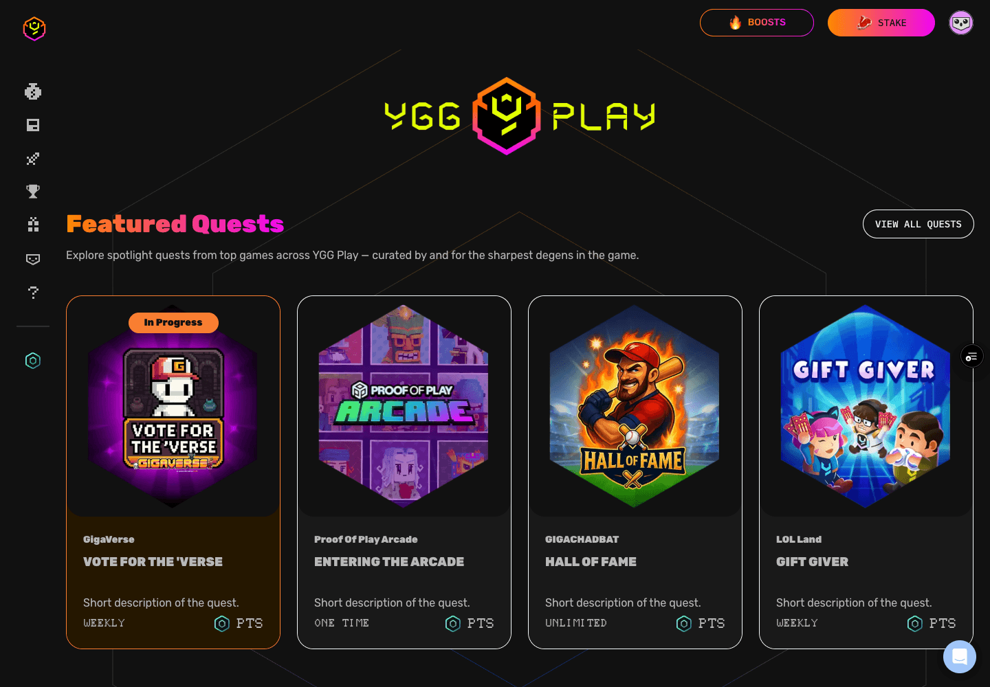 YGG PLAY — Web3 Gaming Platform
